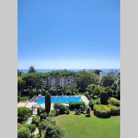 Ferienwohnung T2 Avec Magnifique Vue Mer, Piscine, Clim, Parking Antibes Exterior foto